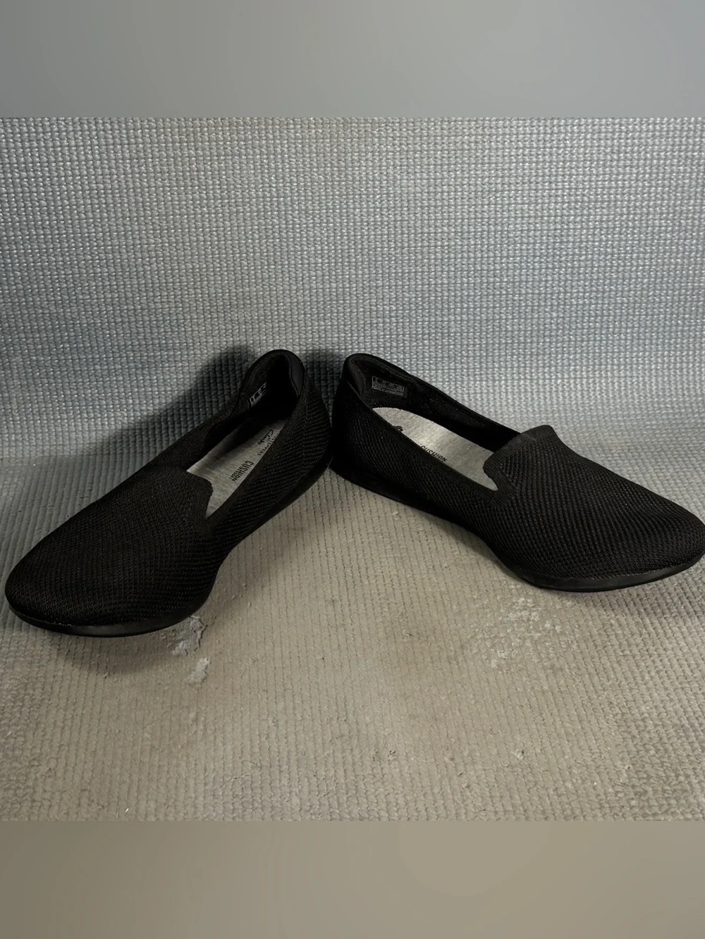 Clarks Cloudsteppers Carly Dream Slip On Black Flats Women’s Size 8.5 Wide